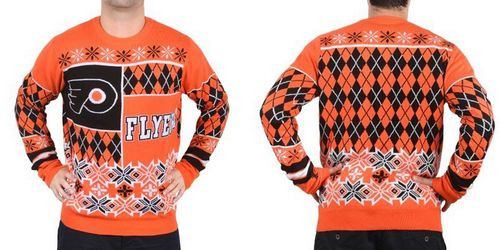 Philadelphia Flyers Men's NHL Ugly Sweater-1 - Click Image to Close
